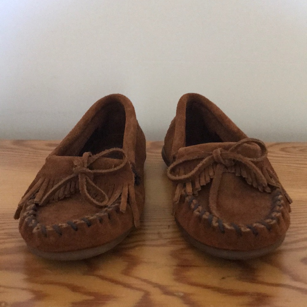 Minnetonka Kids Moccasins - Picture 6 of 8
